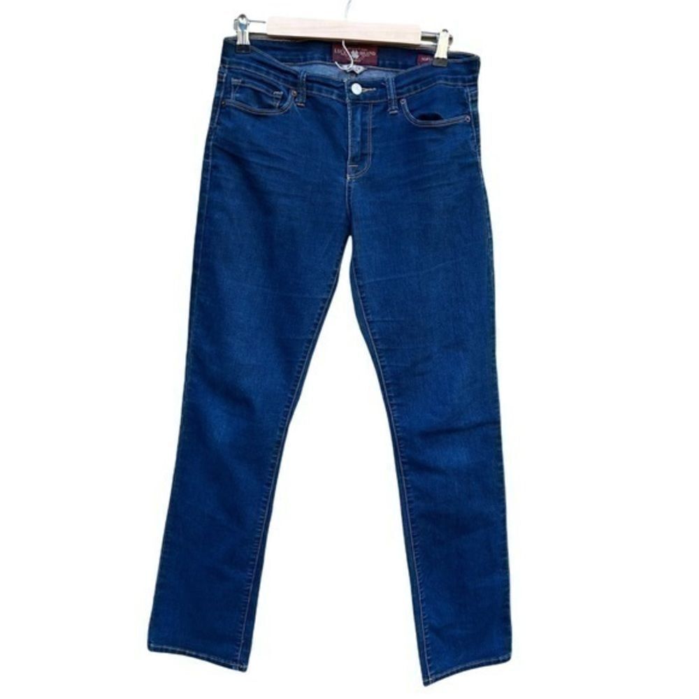 Lucky Brand womens blue sofia straight leg jeans size 29